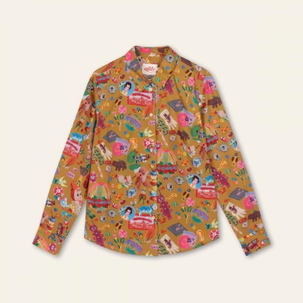 

Oilily Blouse Owhfabl009 Mustard (801)/44(99)