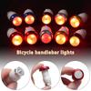 End Plug LED Cycling Indicator Lamp Safety Warning Lamps Turn Signal Lights Bicycle Handlebar Light