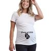 Baby Loading 2026 Print Maternity Shirts Women Pregnancy Announcement T-Shirt Female Pregnancy Clothes Newest Mom Summer Tops Tee