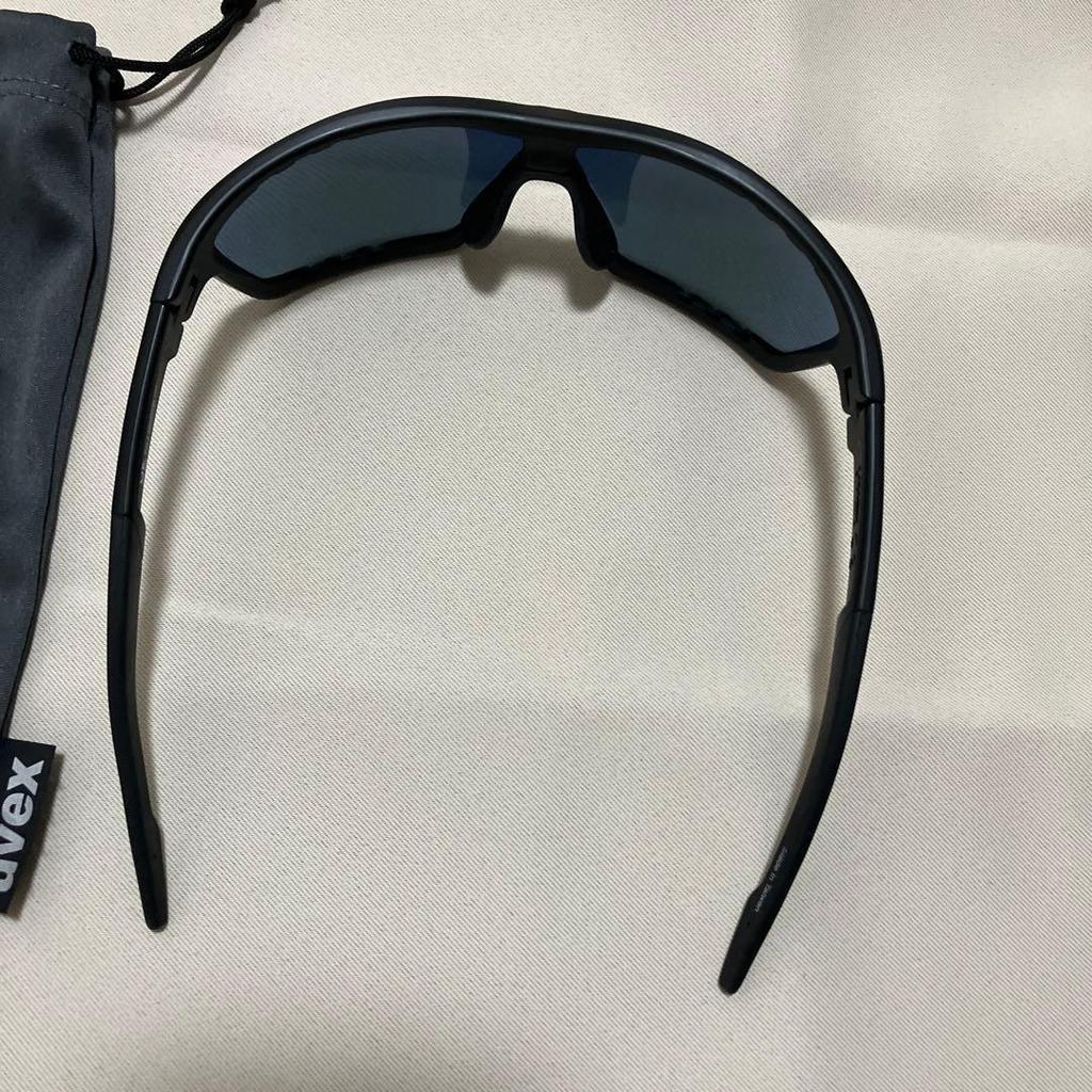 Used Uvex Sports Sunglasses Uv400 Mirror Lens Running/biking