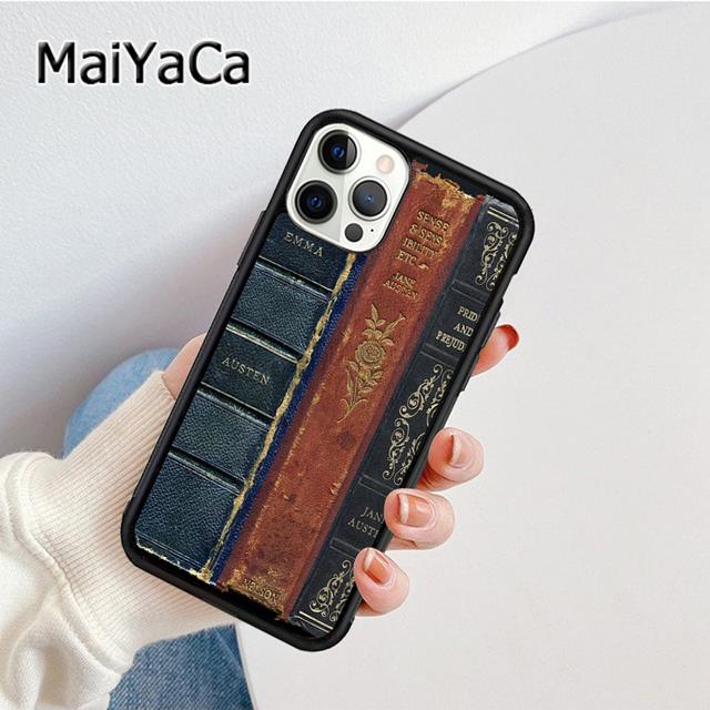 

MaiYaCa Чехол-книга Джейн Остин Чехол для телефона Для iPhone 17 Air 16 15 6s plus 11 12 13 14 pro max корпус coque iPhone 11pro max