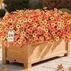 Eucalyptus Lavender Faux Autumn Decorative Plants 24PC Bundle- Artificial Fall Flowers For Outdoors Use