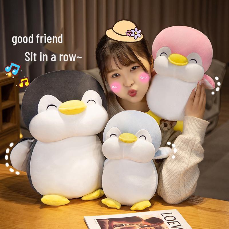 Cute Cartoon Penguin Plush Toy for Girls