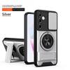 Funda For Samsung Galaxy A55 A35 A54 A53 A52 A52S A51 A71 A72 A73 4G 5G Case Armor Magnet Stand Ring Slide Lens Protect Cover