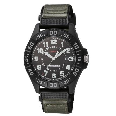 [Timex] Expedition Watch Quartz 100m Water Resistant Plastic Black Dial TW4B26400 Men's
