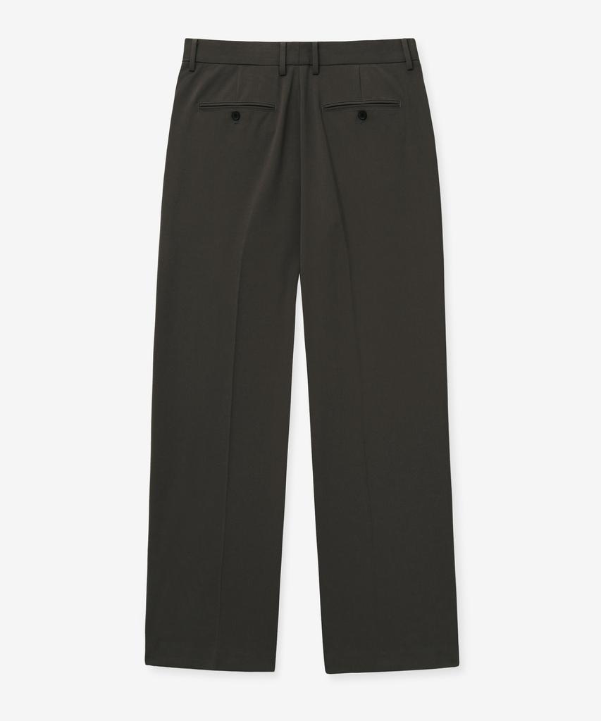 Tienjiti Flap Detail Wide Fit Pants (Brown) Tnpa6E102W2