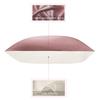 100% Natural Mulberry Silk Pillowcase designed for Hair and Skin - Front in Pure Silk and Back in Breathable Lyocell Fiber 1 Pack