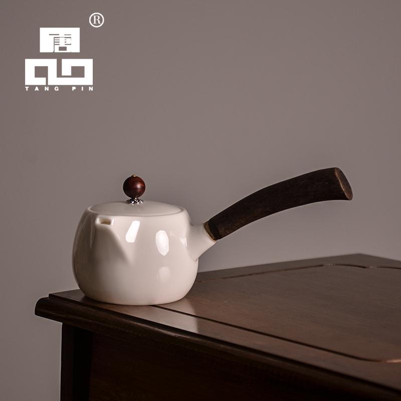 

TANGPIN white ceramic teapot kettle chinese tea pot chinese kung fu tea pots 200ml