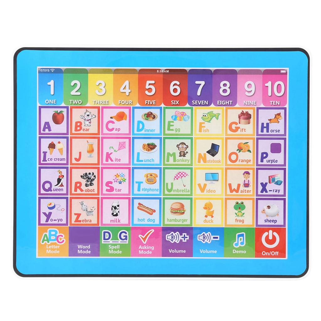 Baby Kinder Touchscreen Englisch Lernen Maschine Tablet Frühen Pädagogisches Spielzeug