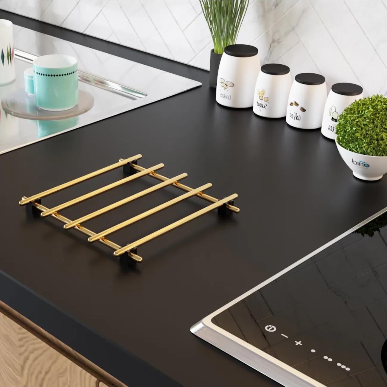 

Подставка, основание, защитный стол, огнеупорный, нержавеющая сталь золотистый