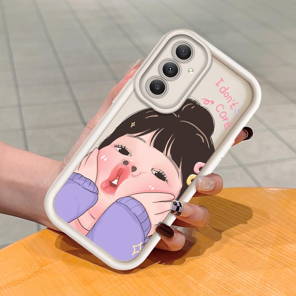 Soft Silicone Square Ladders Cartoon Pattern Full Cover Camera Protection Shockproof Case for Huawei Honor Xiaomi Redmi Samsung