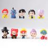 10pcs/Set Kpop Demon Hunters Action Figure Toy Derpys Tiger Rumi Mira Zoey Sussy Figurine Doll For Fans Christmas New Year Gift