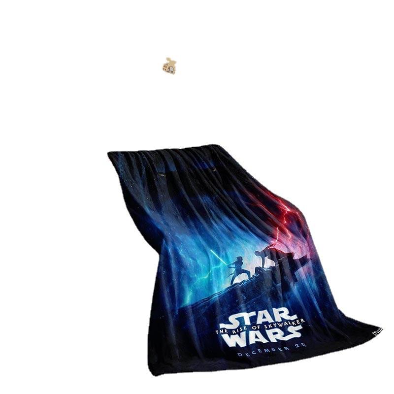 Column Double-Sided Flannel 3D Digital Printed Blanket Blanket