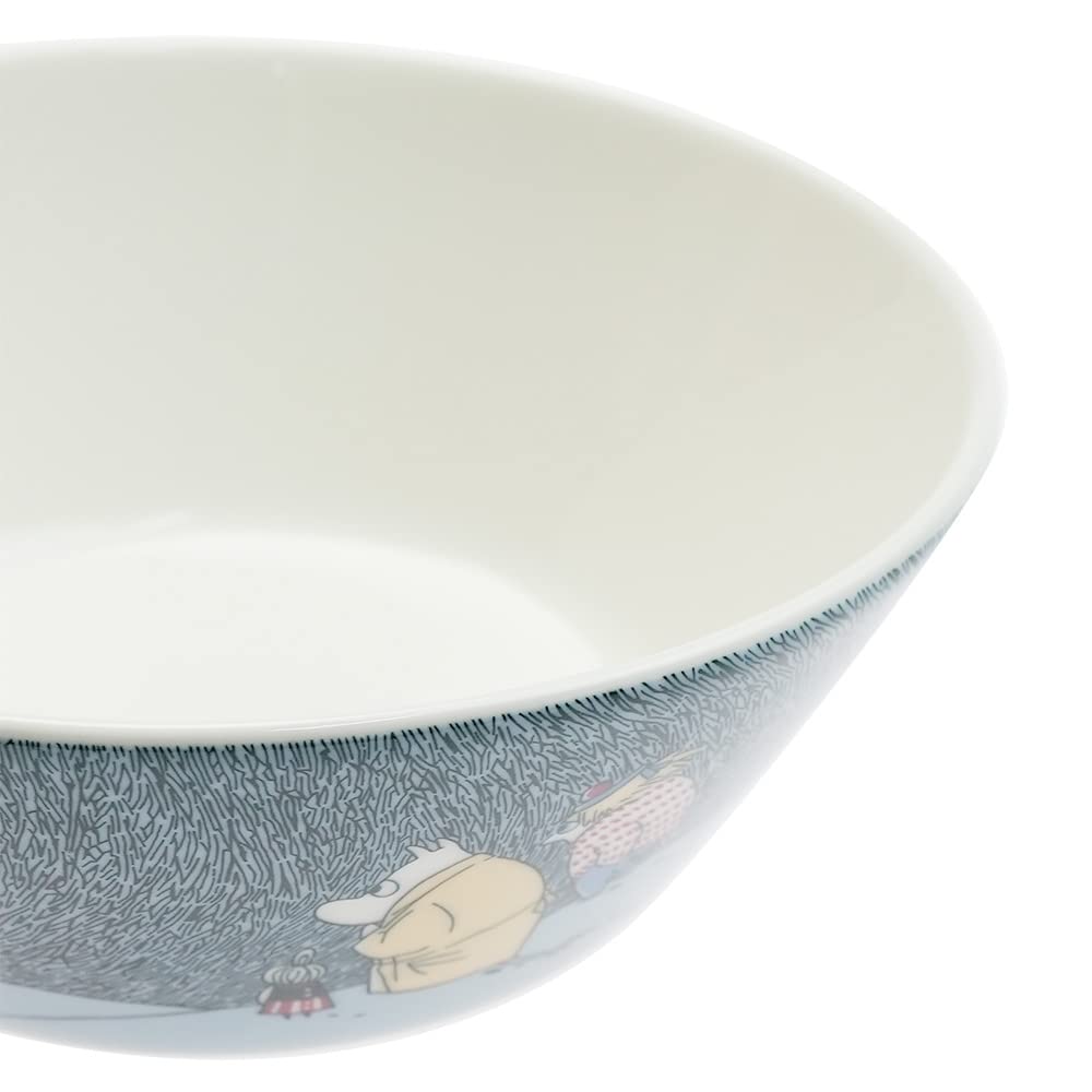 Arabia Moomin Snow Moonlight Bowl, 15cm [Parallel Import]