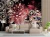 Wallpaper 3D Peony Glamour