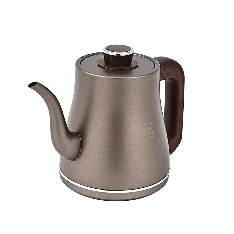 Pure Titanium Tea Kettle, 1.2L with Electric Heating and Auto Refill