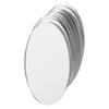 BESTOYARD Round and Oval Mirrors for 5 Small Mirror for DIY Makeup Mirror Craft DIY Small Mini Mosaic Mirror Glass Makeup, DIY, 5.5x3.6cm, Pieces,