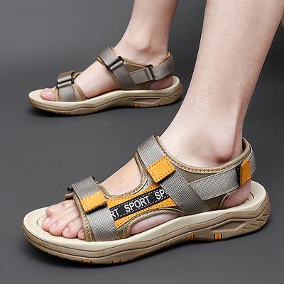 Men's Sport Sandals Big Size Summer Leisure Beach Holiday Flip Flop Male Outdoor Comfortable Lightweight Arch Support Men Shoes