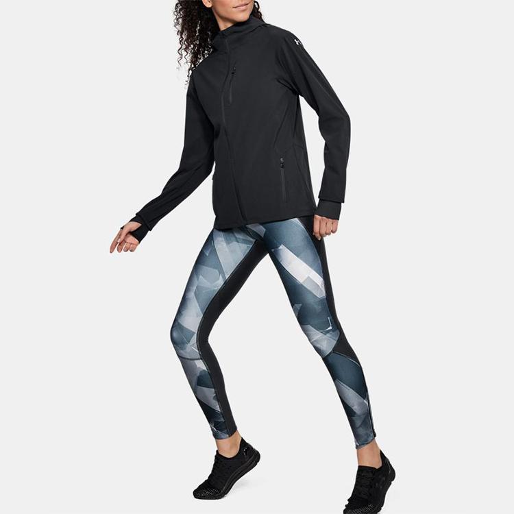 Under Armour UA Sun Protection Running Jacket Unisex Outerwear Black 1308929-001