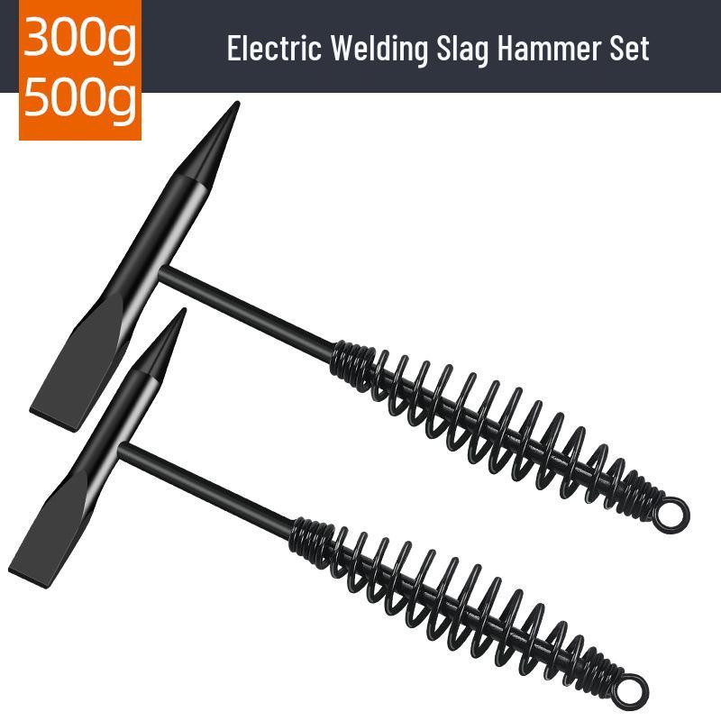 Electrician's Double Head Slag and Rust Hammer