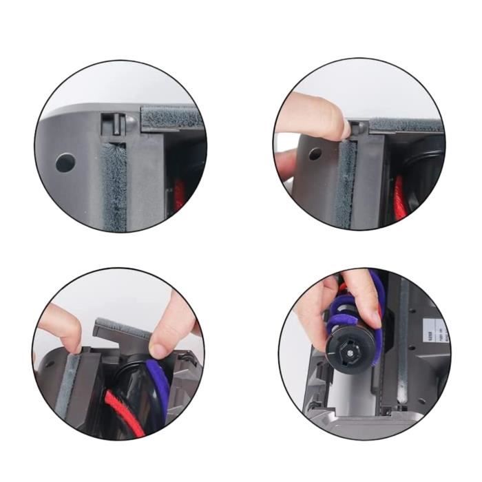 Bürste Kompatibel mit Staubsaugern V7, V8, V10, V11, V15, Reinigungskopf mit Licht Phonillico®
