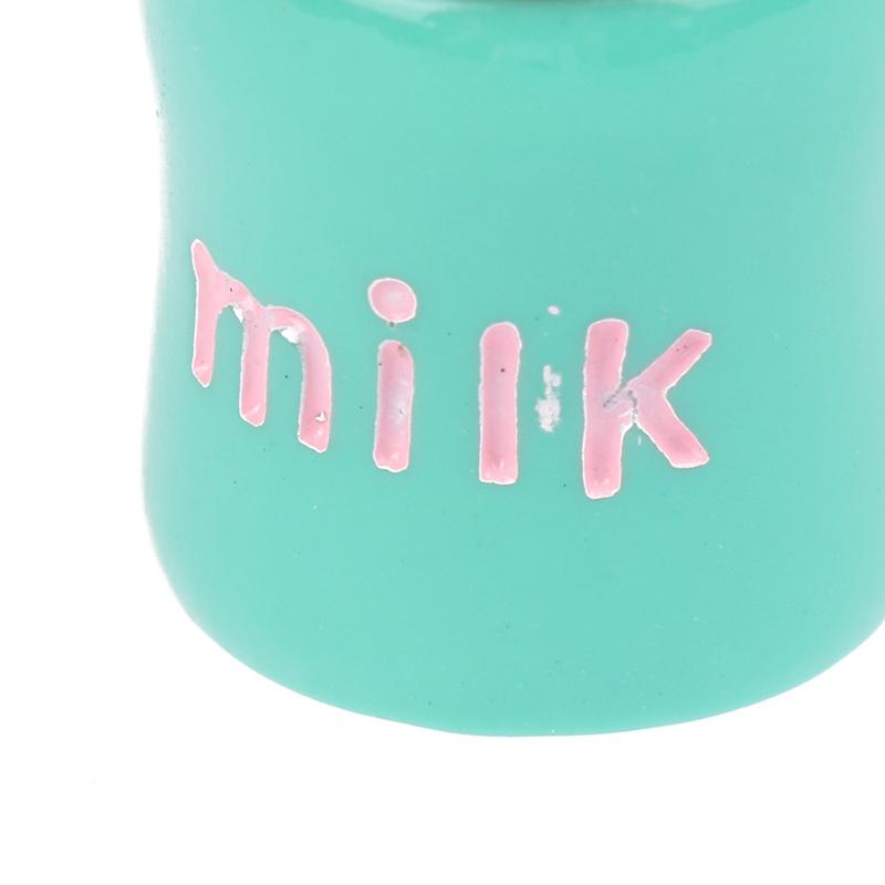 2Pcs Baby Dolls Feeding Bottle Magic Dummy Pacifiers Milk Bottle For Doll House Feeding Diy Accessories