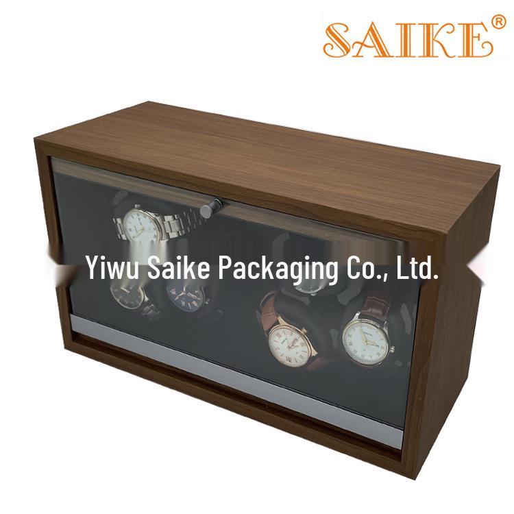 

В наличии черное дерево грецкого ореха виндер для 6 часов с автоподзаводом - 2 комплекта электрических механических виндеров для 3 часов.