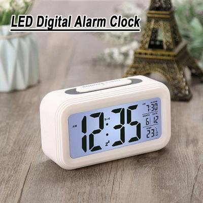 Temperature & Calendar Snooze Function LED Digital Alarm Clock Luminous Alarm Clock Home Table Clock Electronic Smart Clock