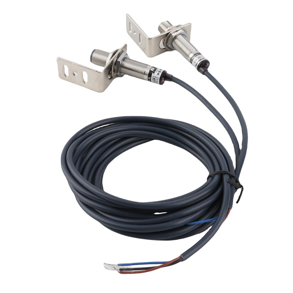 3mm Beam Photoelectric Trough Beam Infrared Sensors NPN with LED Induction Indicator