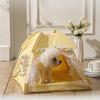Pet Princess Style Tent With Breathable Windows Door Detachable Washable Kennel Shelter House For Dogs Cats
