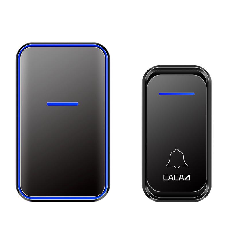 Wireless Smart Doorbell with Long-Range Remote Call Button for Elderly.