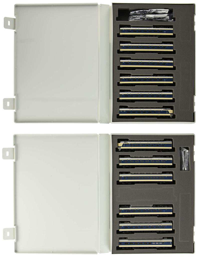 TOMIX N-Spur Limited Edition 583er Serie Expresszug mit Inneneinrichtung Modellbahn Erstbestellung Limitiert "Kensei" Beleuchtung, 12-teiliges Set, 98992,