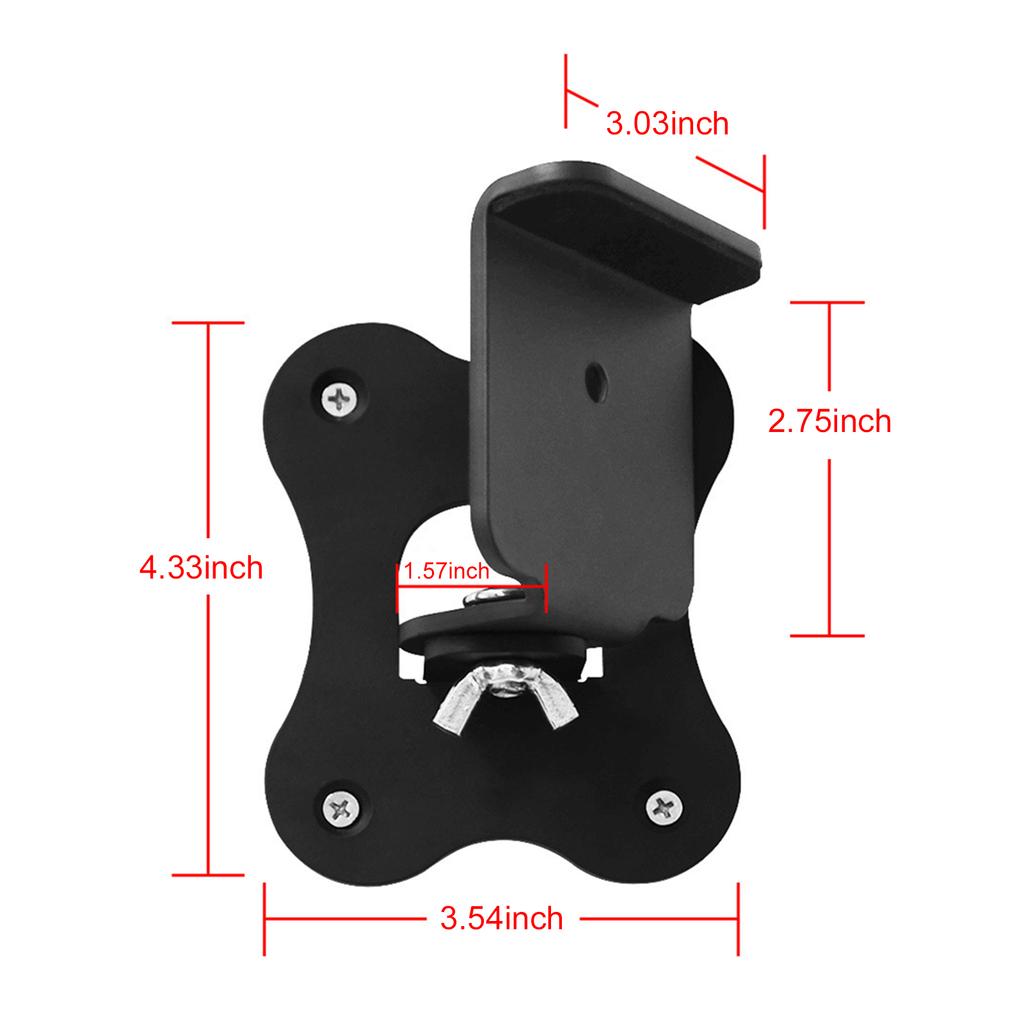 1 Pc Home Theater Surround Wall Bracket Metal Wall Mounted Holder Screws Included for Samsung HW-Q990F Speaker Accessories