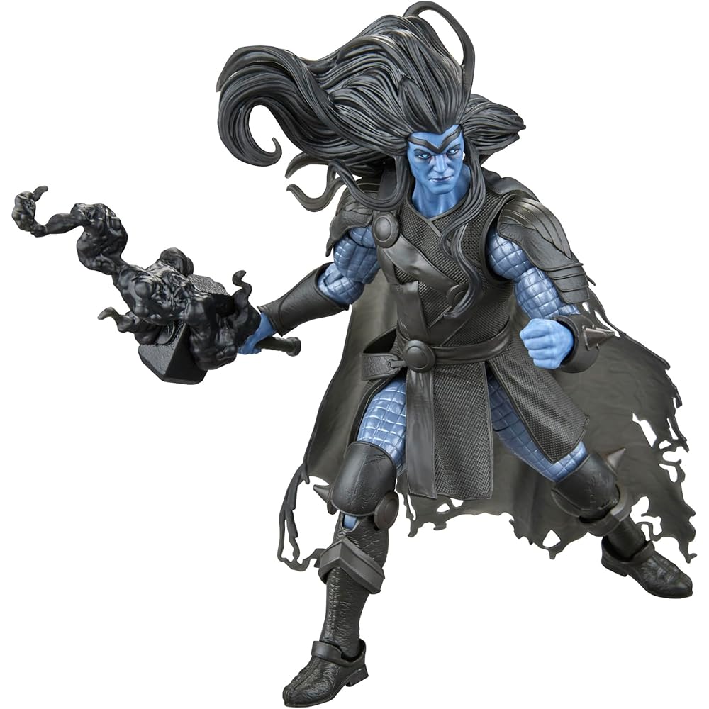 Hasbro Marvel Legends Series Black Winter Action Figure 6 Inch Collectible with Build-A-Figure Parts F9073