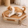 Wear Resistant Cat Sofa Bed Detachable Cat Elevated Bed Breathable Cool Cat Nest  for Cats and Dogs