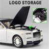 1:32 Rolls Royce Phantom Wraith Spielzeugauto Modell Druckgusslegierung Gummireifen Türen zu öffnen Modelle Fahrzeuge Kinder Miniaturautos Spielzeug