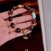 Versatile Multi-Treasure Dzi Bead Bracelet with Tiger Tooth & Agate