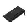 Michael Kors Classic Monogram Coated Canvas Wallet Card Holder Men wallet Black 36S0LGFE6B-BLACK