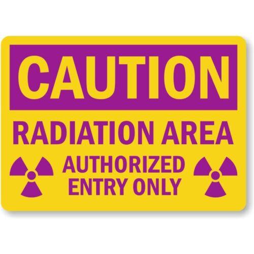 

Authorized Entry Caution Aluminum Weatherproof Sign pAluminum 20x30cm（7.8x11.8inch）