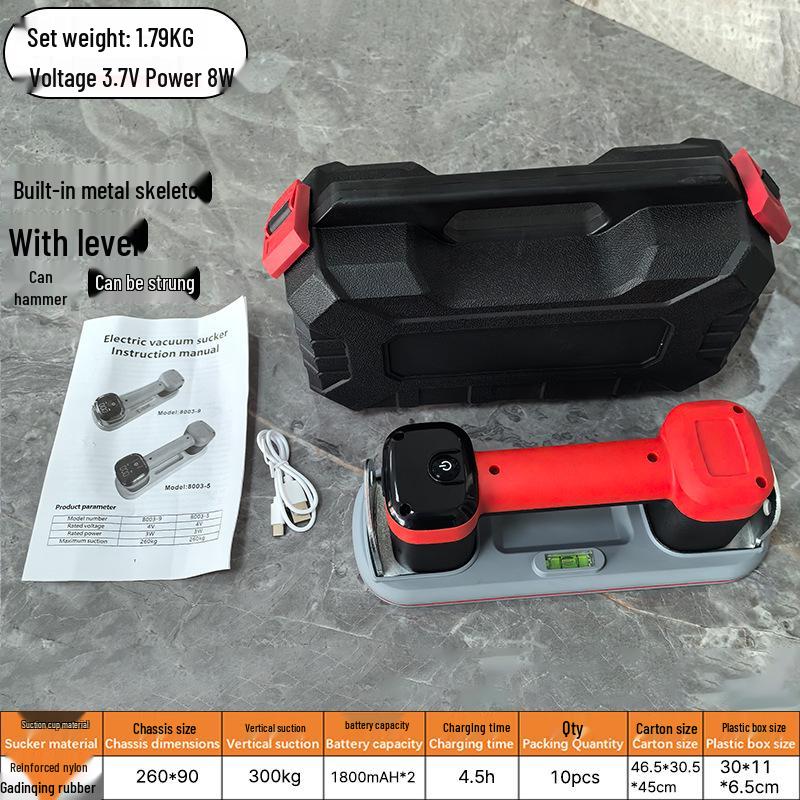 Electric Vacuum Suction Cup for Glass Tile and Floor Repair