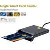 USB 2.0 Smart Card Reader/Writer for ATM, Tax Filing, Bank, ID, and IC Cards