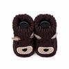 1 Pair Cartoon Pattern Infant Pre-walkers Anti-slip Design Toddler Sock Shoes  for 0-3 Months Baby