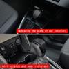 For Suzuki Fronx WDB3S WEB3S 2025 2026 ABS Carbonfiber Car Gear Shift Panel Frame Gear Knob Cover Head Trim Interior Accessories