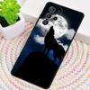 Mond heulender Wolf Muster Silikon Handyhülle Für Samsung Galaxy note 10 pro S26 S25 S24 S23 S22 S21 Plus S25Ultra Capa Cover