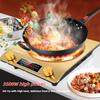 3500W Commercial High Power Concave Electromagnetic Stove Hotpot Stir Frying Induction Cooker Home Kitchen Cooking Appliances