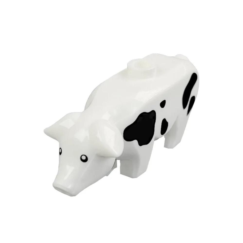 Animal Building Blocks City Small Large Ornaments Panda Dog Sheep Pig Cow Zoo Deer Mount Crocodile Tiger Wolf Eagle Boy Gift Toy