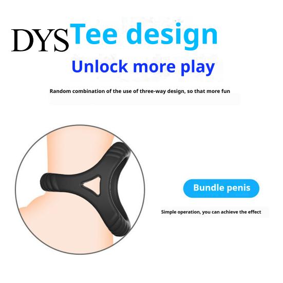 Flexible Sperm Lock Ring Ring, 3D Spiral Design Stable Fit Discreet Male Non-slip Silicone Portable Surface for Daily Wear Contraceptive