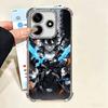 Sword Art Online Kirito Plating Phone Case For Xiaomi Poco X5 X6 X7 X8 Pro Max F8 Ultra F7 M8 M7 M5S Redmi 15C 15 14C 13C 13 X3