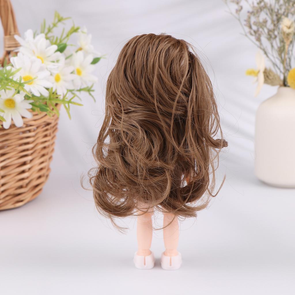 16cm Articulated Fashion Doll 13 Movable Joints Nude Unfinished Body DIY Dress Up Toy Ideal Gift for Girls