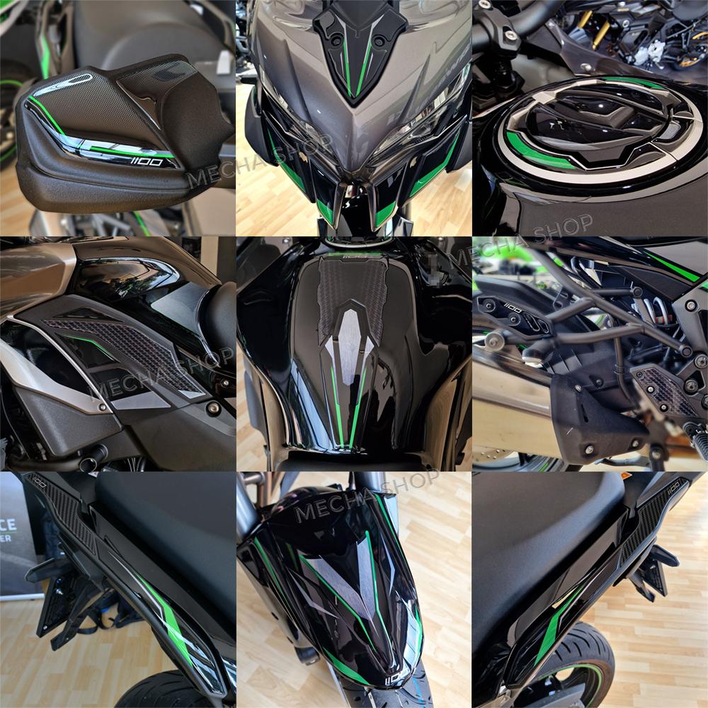 Tank Pad for Versys 1100 VERSYS1100 2025 Protective Sticker Motorcycle Guard Stickers 3D Epoxy Resin Sticker